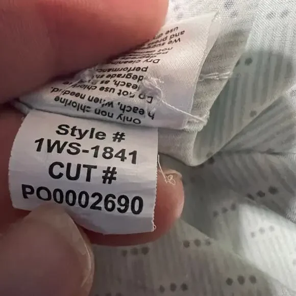 Mizzen+Main Leeward Shirt Mens Large Short Sleeve Button Up Performance Stretch - Picture 7 of 9